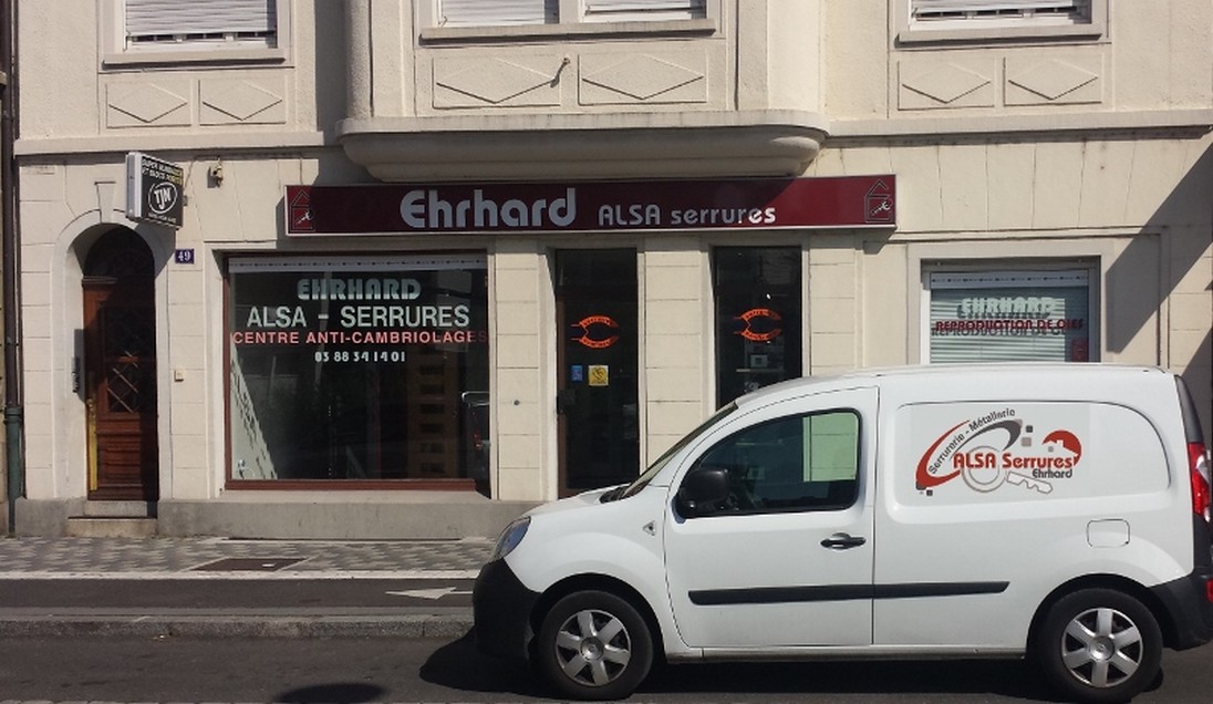 Le magasin Ehrhard Alsa Serrure à Strasbourg